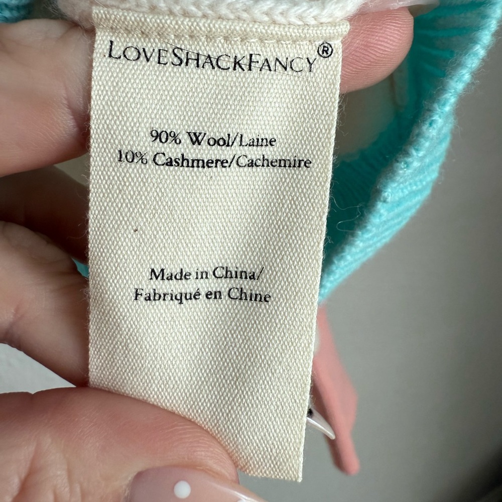 LoveShackFancy Greece Pullover NWT size XS - Picture 11 of 12